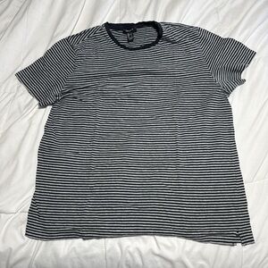 Forever 21 Black and White Striped Tee